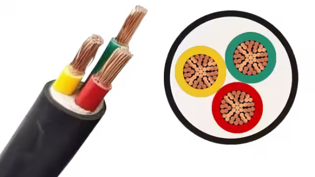 Cáp điện mềm VCT-Cu/PVC/PVC 3x150